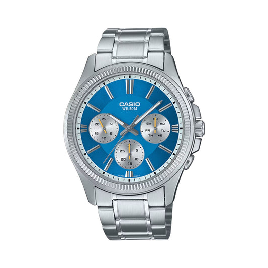 CASIO Mod. DAY DATE MULTIFUNCTION - LIGHT BLUECategory - Watches,Gent,gent re,Gent Ready stocked Watches,Men,READY STOCKED WATCHES,Watches,Watches - Accessories,Wristwatch