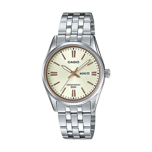 CASIO ENTICER LADY WATCHES CASIO Light Gray