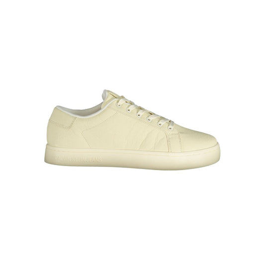 Calvin Klein Bianco Polyester Men Sneaker 1728,67403481248,Calvin Klein,EU40/US7,EU41/US8,EU42/US9,EU43/US10,EU44/US11,EU45/US12,EU46,Low Tops - Sneakers - Shoes,Men,New with tags,Shoes,Sneakers - Shoes,White