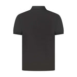 Calvin Klein Black Cotton Men Polo Shirt
