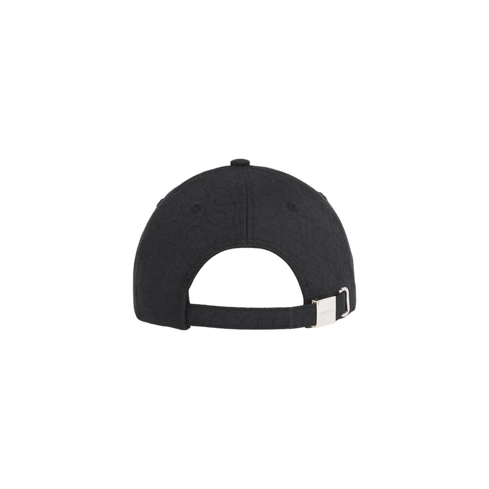 Calvin Klein Black Recycled Polyester Cap (Baseball Hat)