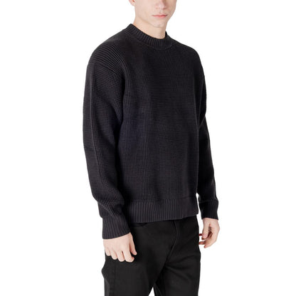 Calvin Klein Jeans Black Organic Cotton Sweatshirt