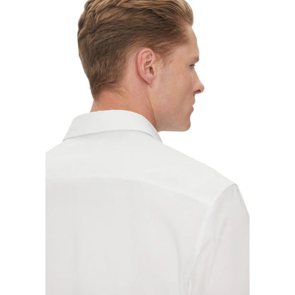 Calvin Klein White Organic Cotton Shortsleeve Shirt