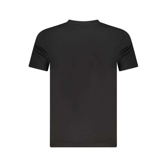 Cavalli Class Black Cotton Men T-Shirt