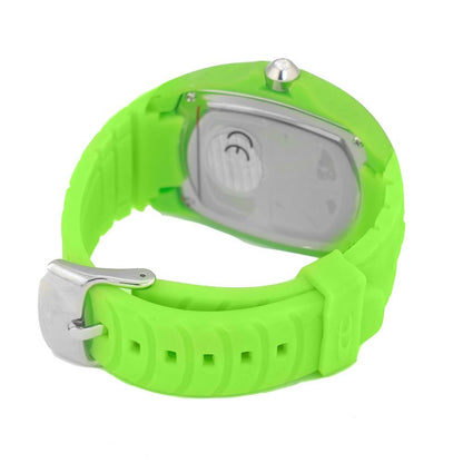 Chronotech Green Rubber Bracelet Watch