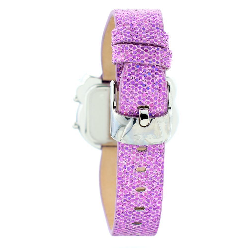 Chronotech Multicolor Leather Digital Watch