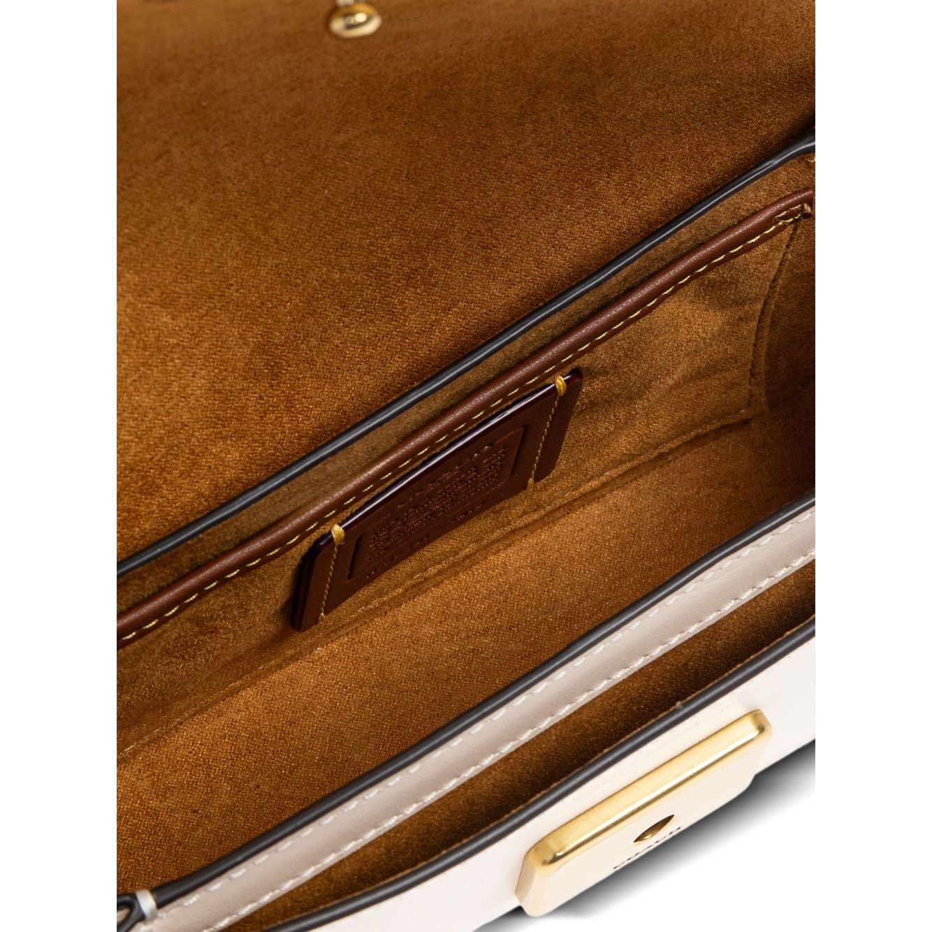 Coach flap Zoe leather shoulder bag