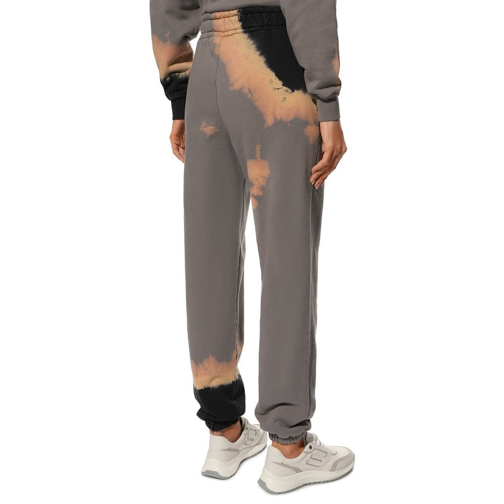 Comme Des Fuckdown Gray Cotton Women Track Pant