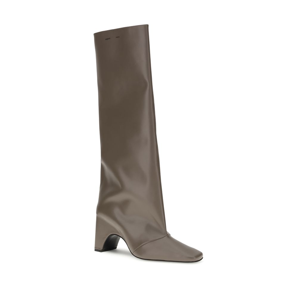 Coperni Gray Calf Leather Bos Taurus Boots