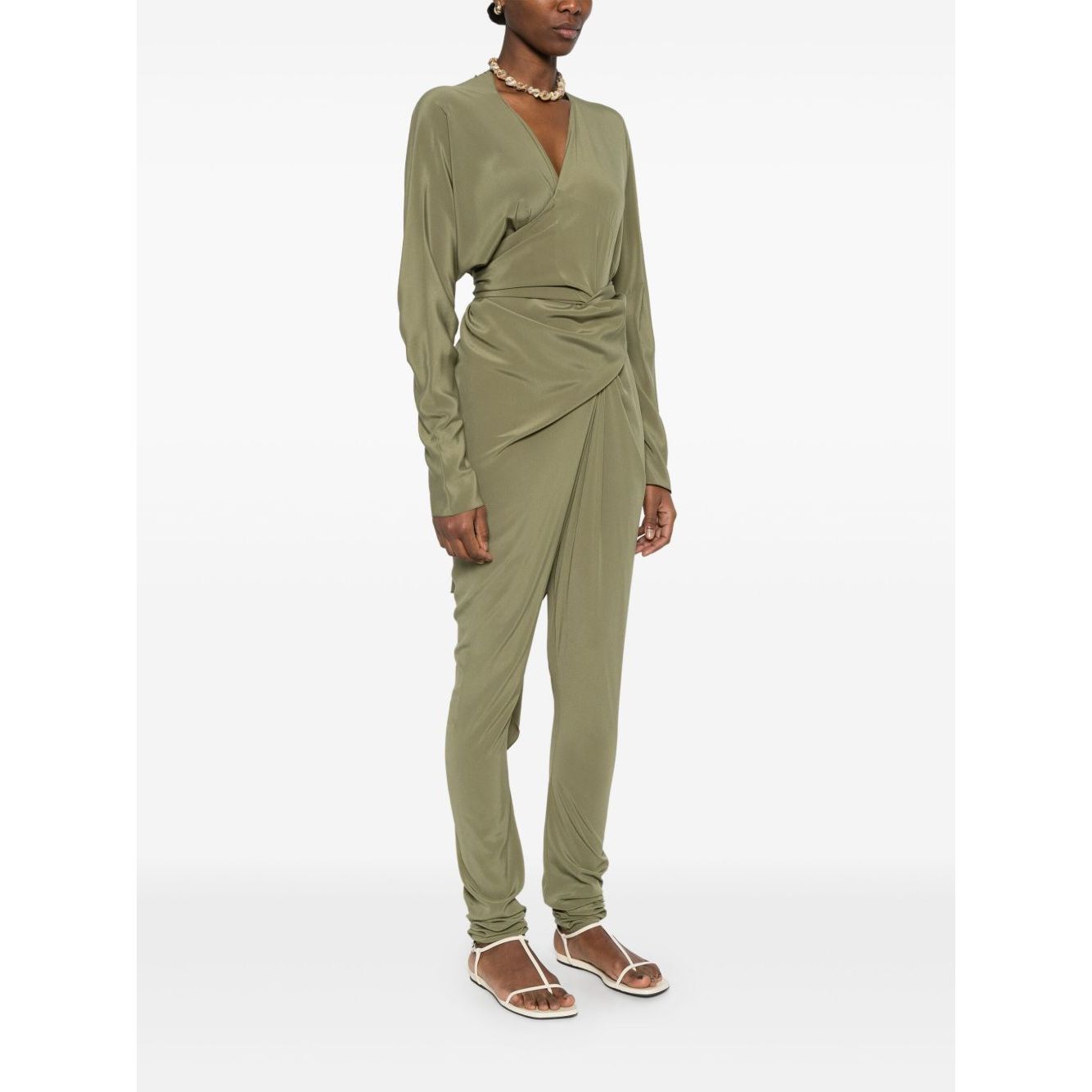 Cortana Cortana Serp Silk Jumpsuit