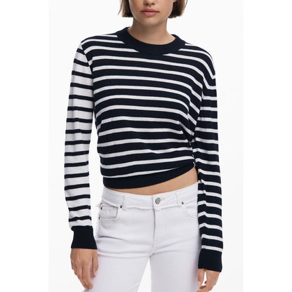 Desigual Black Wool Women Sweater