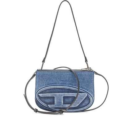 Diesel 1DR Twin denim shoulder bag