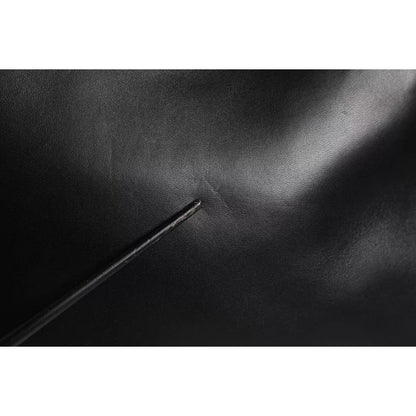 Dolce & Gabbana Black Leather Flap Saddle Shoulder Bag