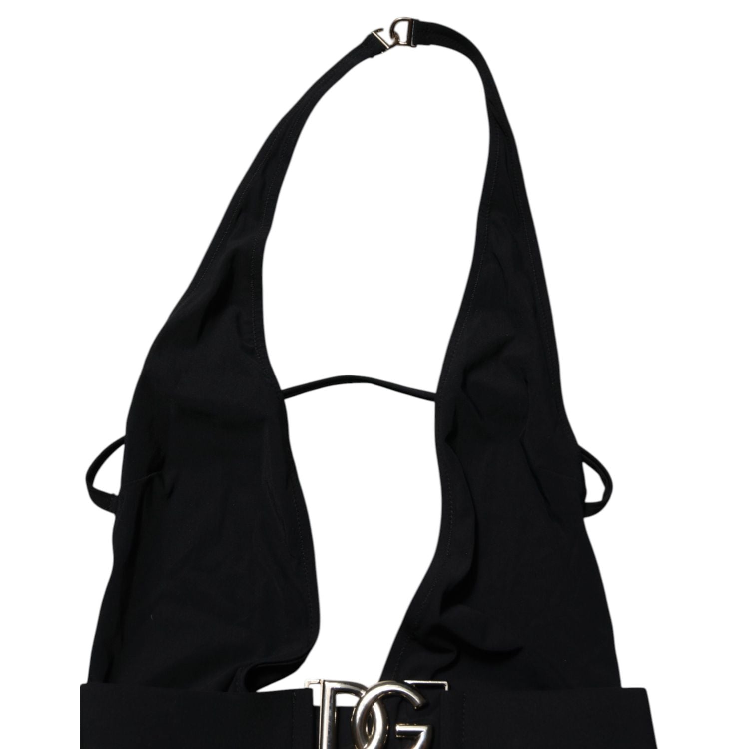 Front view with bag zipped and handles upright.