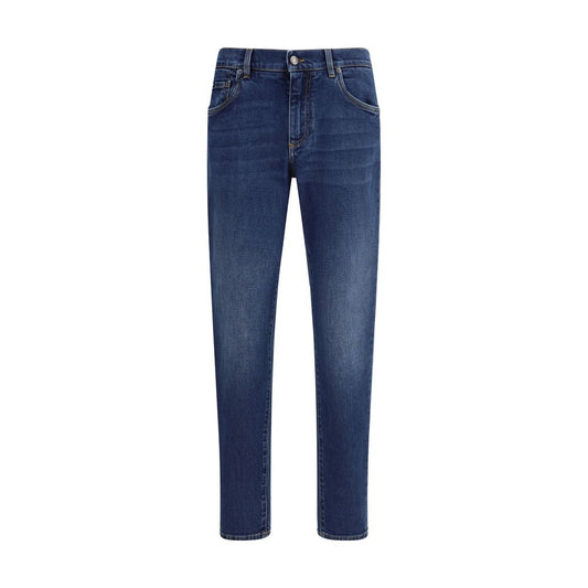 Dolce & Gabbana Blue Cotton Jeans Denim
