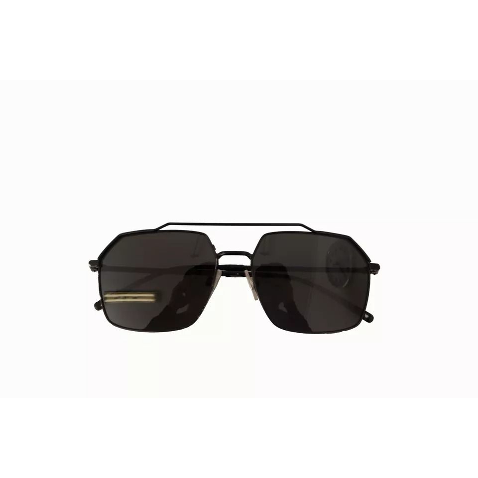 Dolce & Gabbana DG2250 Black Metal Full Rim Square Eyewear Sunglasses