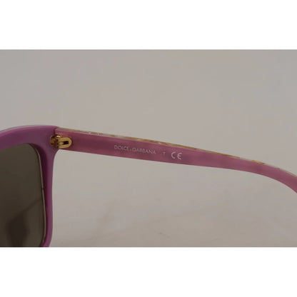 Dolce & Gabbana DG4251 Violet Full Rim Rectangle Frame Shades Sunglasses