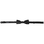 Dolce & Gabbana Black Silk Fantasy Adjustable Neck Men Papillon Bow Tie Dolce & Gabbana Black