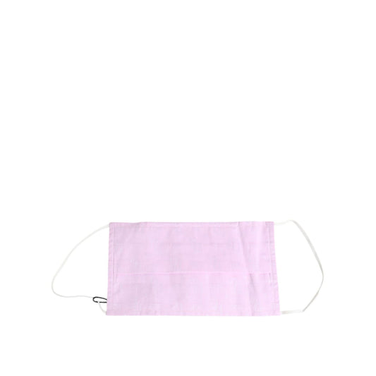 Dolce & Gabbana Pink Cotton Logo Elastic Ear Strap Face Mask