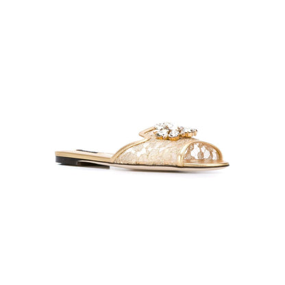 Dolce & Gabbana Sandals Golden