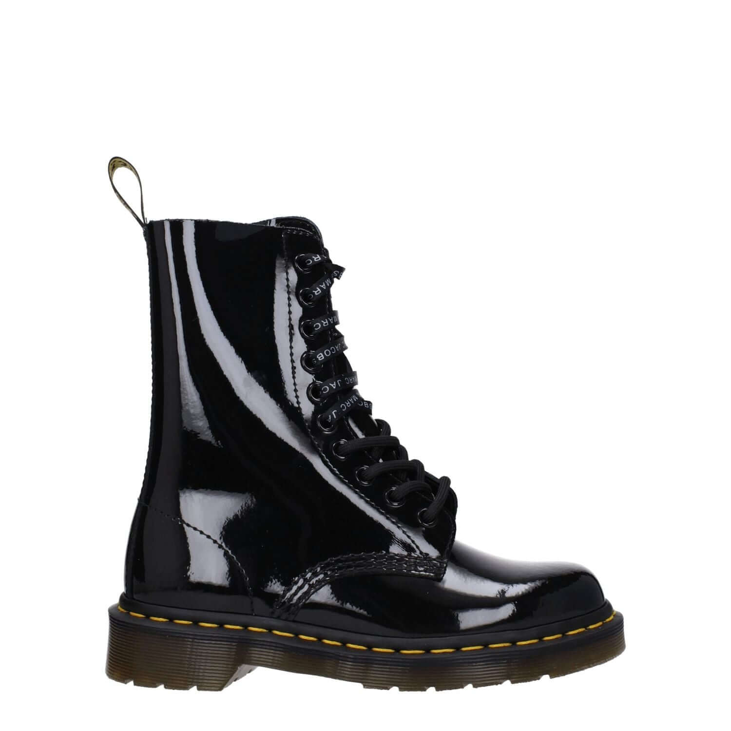 Dr. Martens Black Leather Ankle Boots