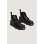 Dr. Martens Black Leather Athletic boots for men with a classic design and durable sole.
