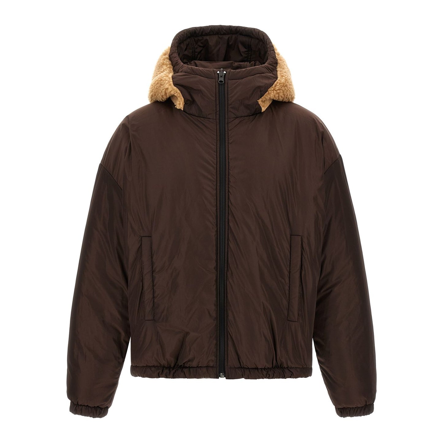 Dsquared² Brown Polyester Bomber