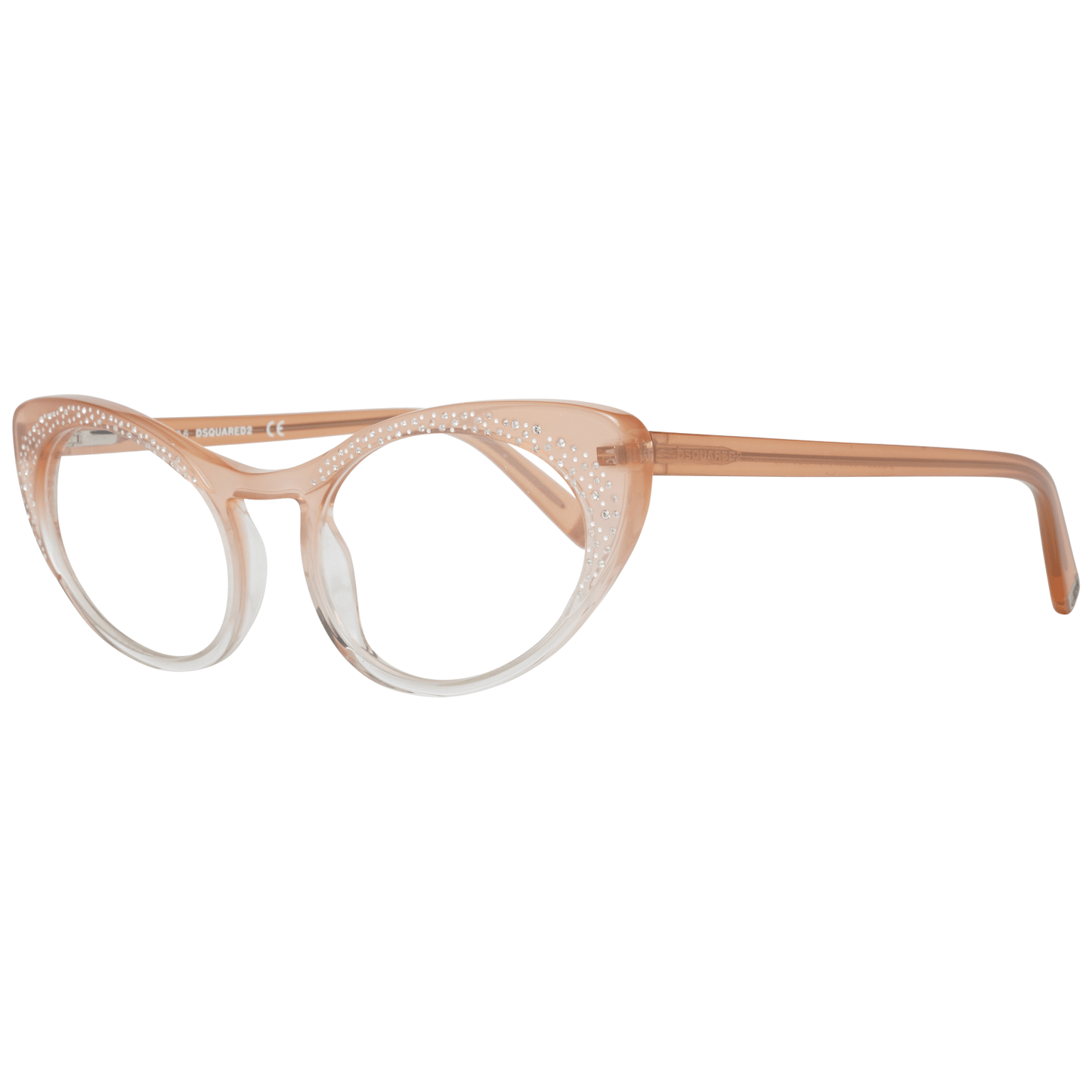 Dsquared² Pink Women Frames1728,67465543840,Accessories,Dsquared²,Glasses (Frames) - Glasses and Sunglasses - Accessories,Glasses and Sunglasses - Accessories,New with tags,Pink,Women