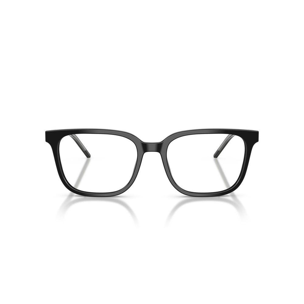 EMPORIO ARMANI MOD. EA 3258 acetate eyewear for men, featuring a sleek black frame design.