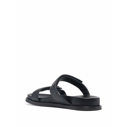 EMPORIO ARMANI EXCLUSIVE Emporio Armani double-strap leather sandals Sandals