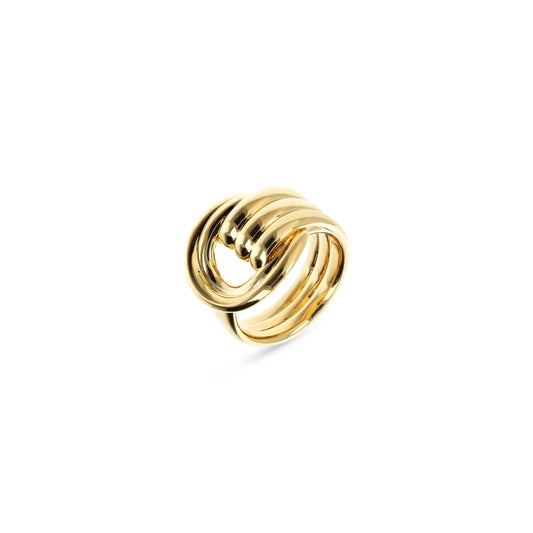 ETRUSCA JEWELS JEWELRY Mod. WSET00805.YG-14 gold ring with elegant design