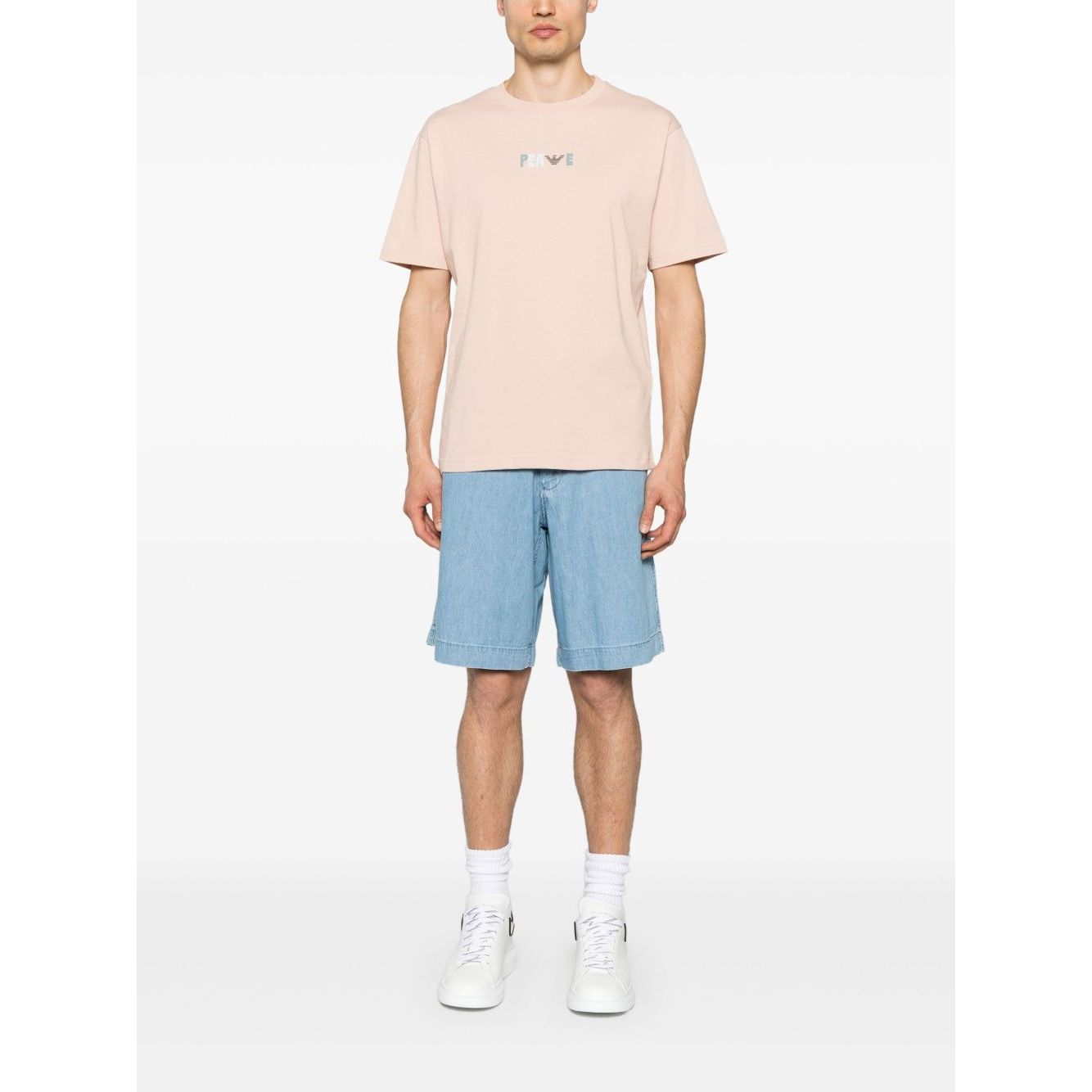 Emporio Armani Shorts Clear Blue