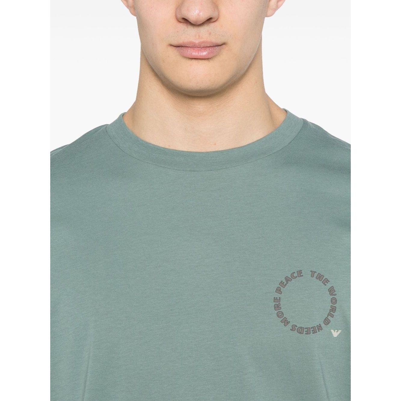 Emporio Armani T-shirts and Polos Green