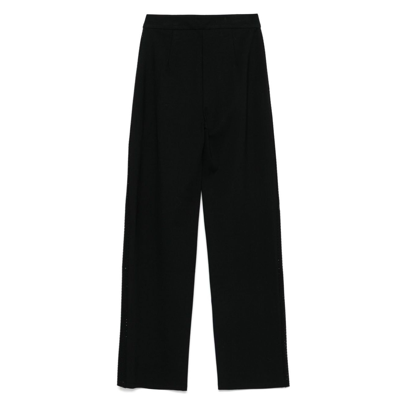 Emporio Armani jersey trousers with bands and micro studs Trousers
