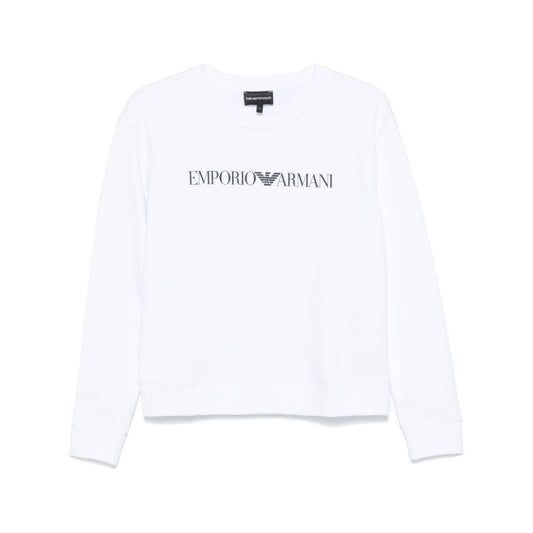 Emporio Armani logo-print organic-cotton Sweatshirt