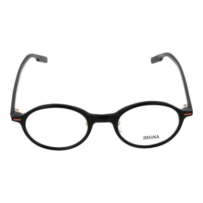 Ermenegildo Zegna Black Plastic Glasses (Frames)