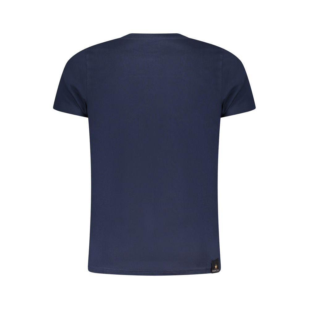 Esercito 1659 Blu Cotton Men's T-Shirt