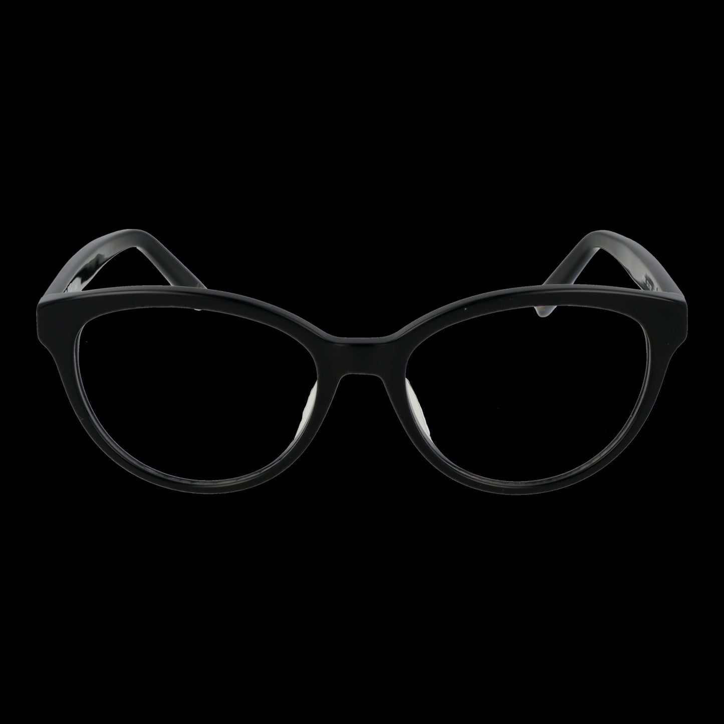 Front view of FILA MOD. VFI092 53700Y lady's eyeglasses in black frame
