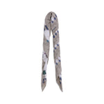 Elegant Ferragamo Silk Scarf with multicolor print and monograms, perfect for adding style and color to any outfit, 90x90 cm, AW25 collection.