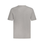 Fila Gray Cotton Men T-Shirt