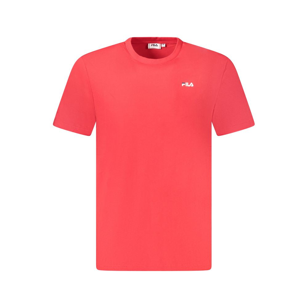 Fila Red Organic Cotton Men's T-Shirt