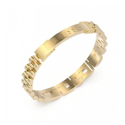 Gold bracelet from GUESS JEWELS JEWELRY Mod. JUMB03202JWYGT-U with engraved logo