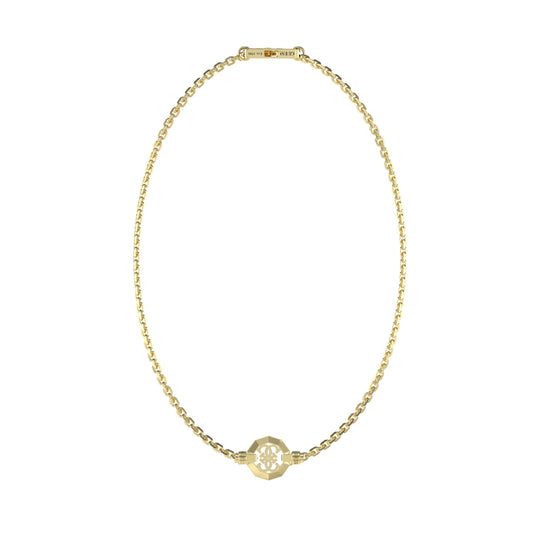 GUESS JEWELS JEWELRY Mod. JUMN04423JWYGT-U gold necklace showcasing a delicate design.