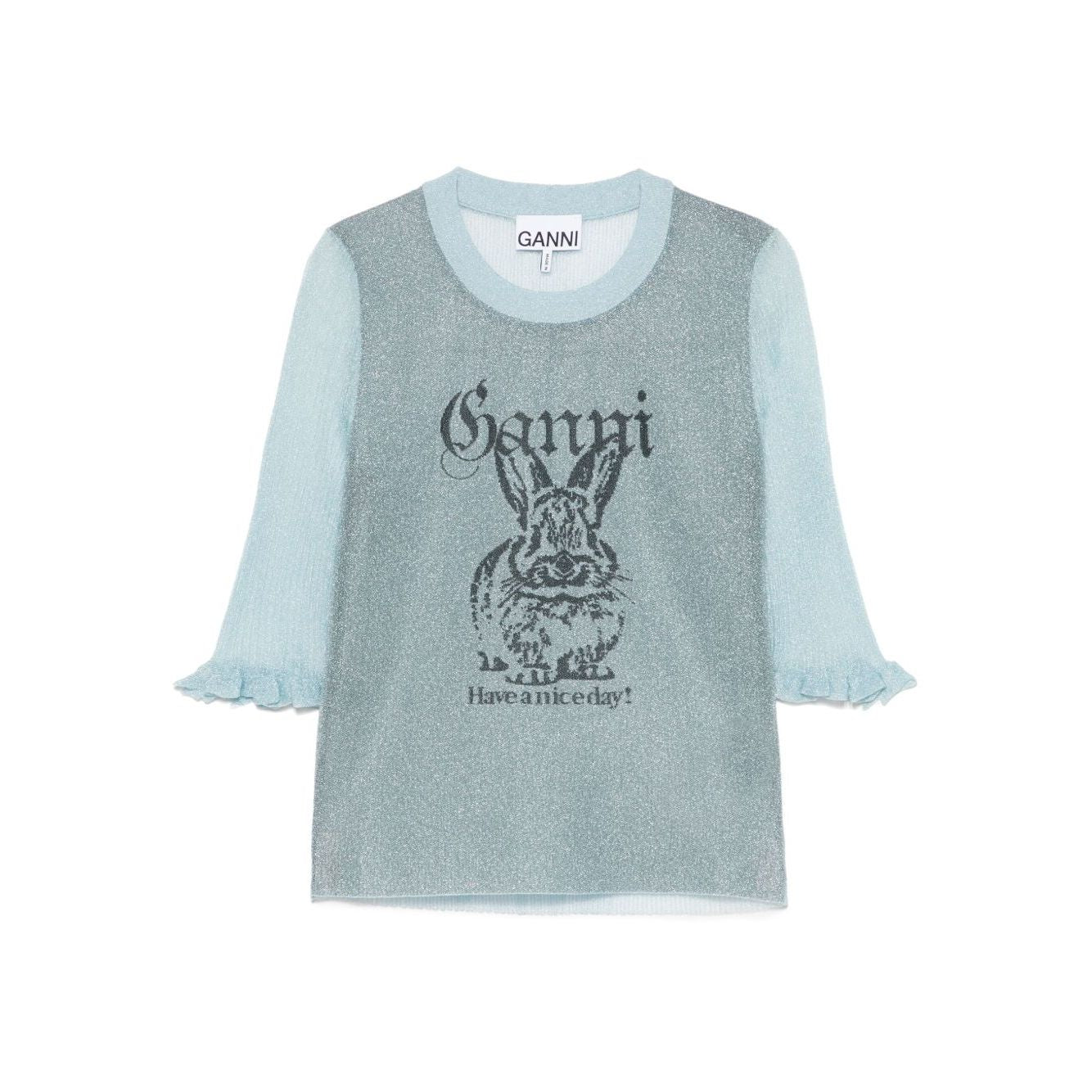 Ganni Bunny-detail top