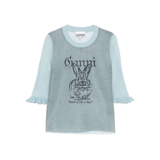 Ganni Bunny-detail top