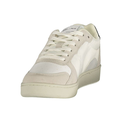 Gas Bianco Polyester Men Sneaker 1728,67403481248,Athletic - Sneakers - Shoes,EU40/US7,EU41/US8,EU42/US9,EU43/US10,EU44/US11,EU45/US12,Gas,Men,New with tags,Shoes,Sneakers - Shoes,White