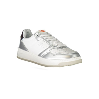 Gas Bianco Polyurethane Women Sneaker