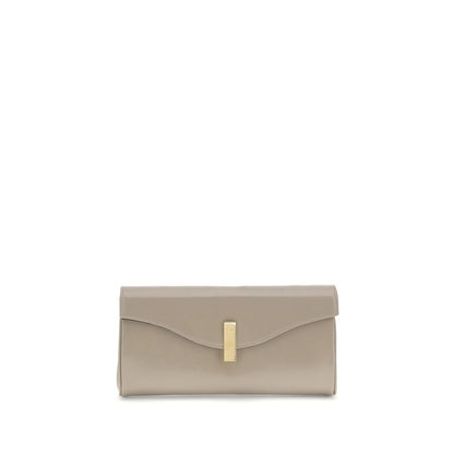 Giuseppe Zanotti Beige Leather Clutch Bag