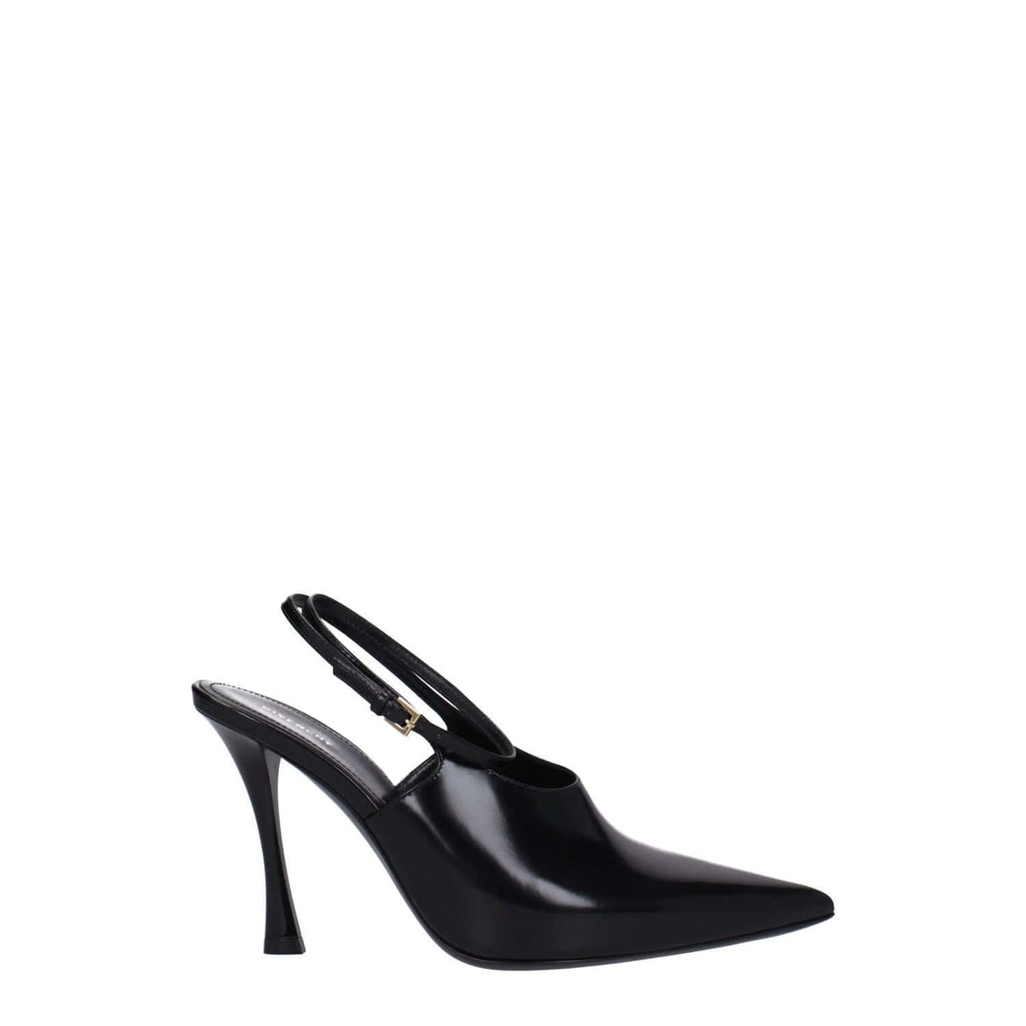 Givenchy Black Leather High Heel Pumps