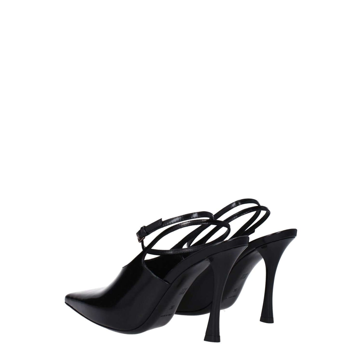 Givenchy Black Leather High Heel Pumps